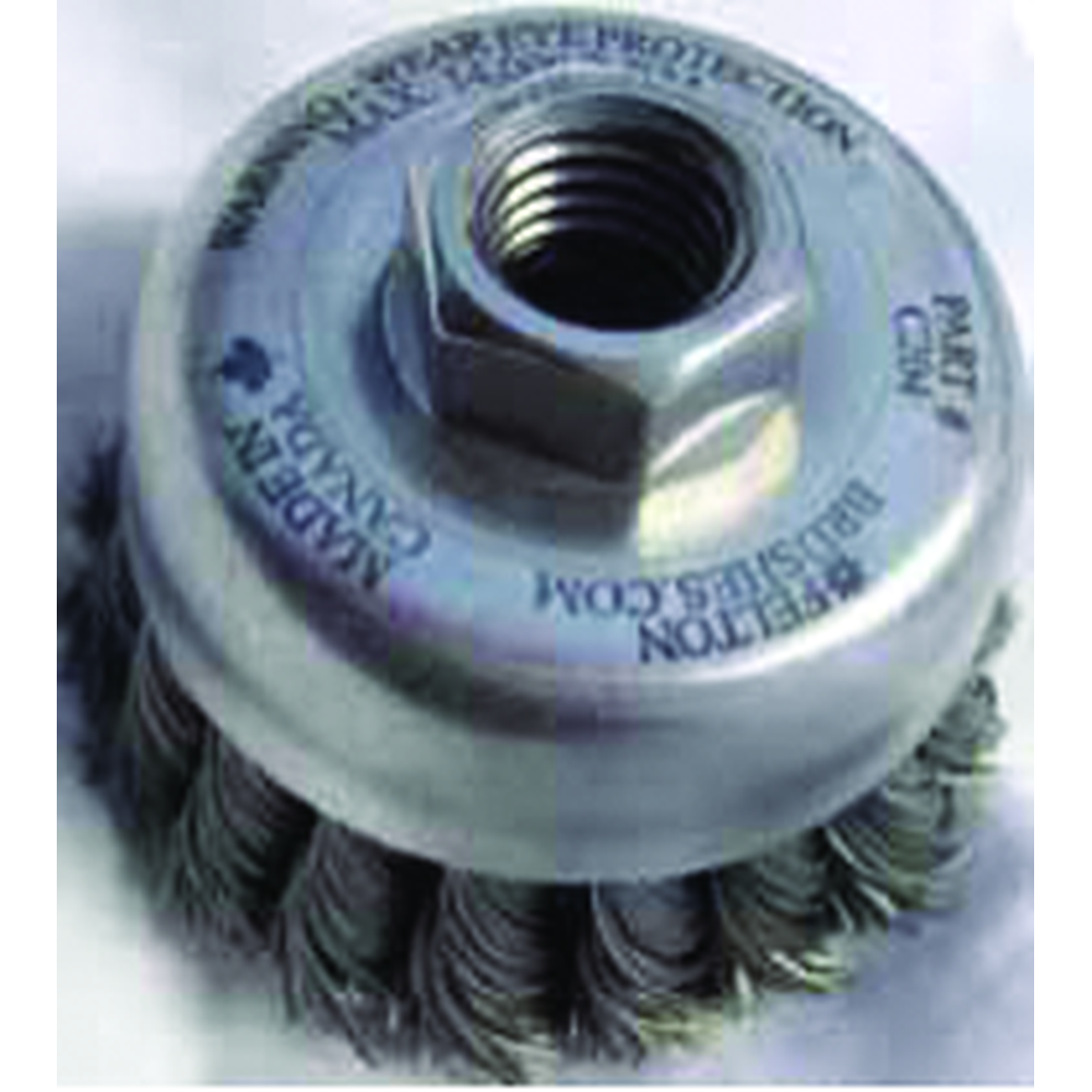 Felton FBC204 2-3/4" Knot Cup Brush 5/8-11 . - MPR Tools & Equipment