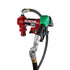 Fill-Rite FR4220HDSQ 20 GPM, 12V DC High Flow Pump, 1" X 18' Hose, 1" Automatic Diesel Nozzle (Green Boot), 5' Ground Wire, 18' 12 Gauge 2 Wire Battery Cable, Telescoping Steel Suction Pipe (20" To 341/2"), 1" Multi-Plane Swivel - MPR Tools & Equipment