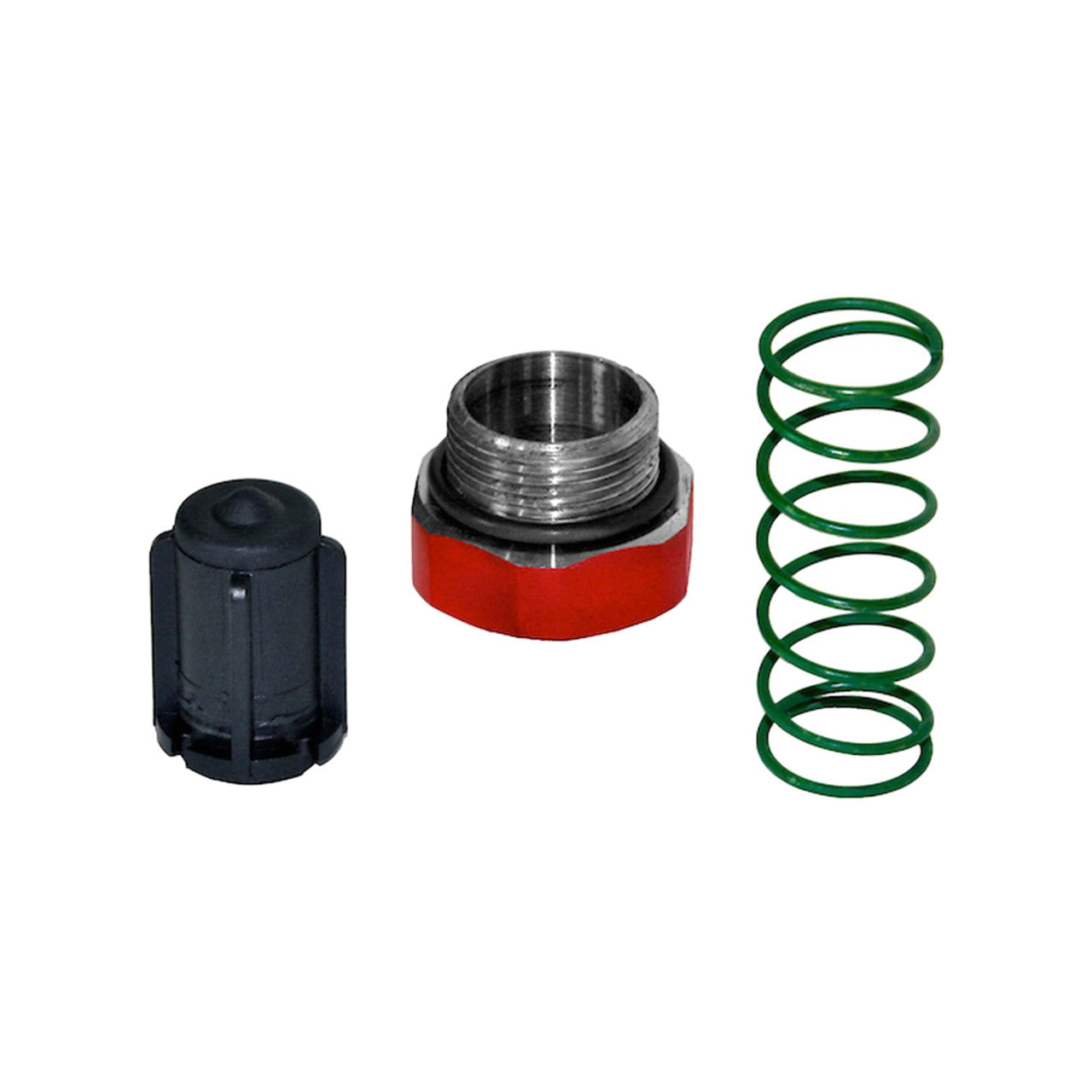 Fill-Rite KIT700BV Bypass Valve Kit for 700 Series Pumps. Contains the Bypass Valve, Bypass Valve Spring, Bypass Cap, and Bypass Cap Gasket. - MPR Tools & Equipment