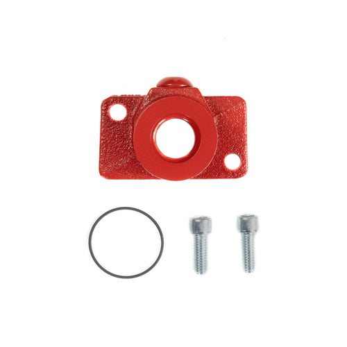 Fill-Rite KIT700OT Straight Discharge Flange Kit for 700V Series Pumps. Contains the Straight Discharge Flange (3/4" NPT Threads), Discharge Flange O-Ring (Goes Between Pump Casting and Discharge Flange), and Mounting Screws (2). - MPR Tools & Equipment