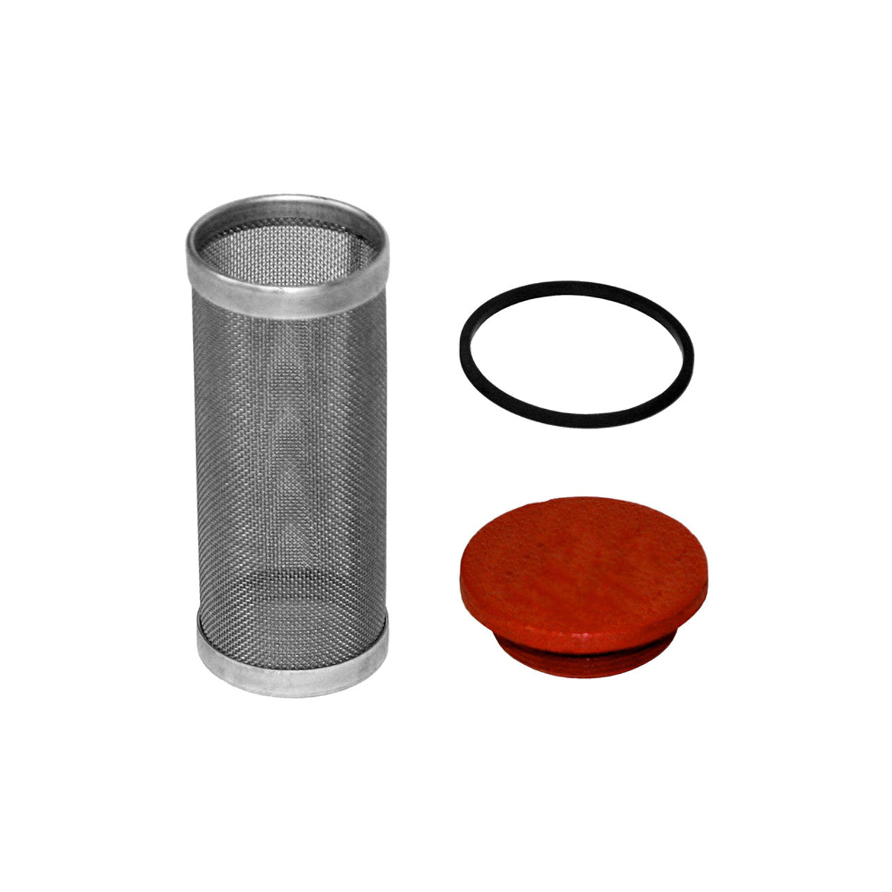 Fill-Rite KIT700SG Strainer Kit for 700 Series Pumps. Contains Strainer, Strainer Cap, and Strainer Cap Gasket. - MPR Tools & Equipment