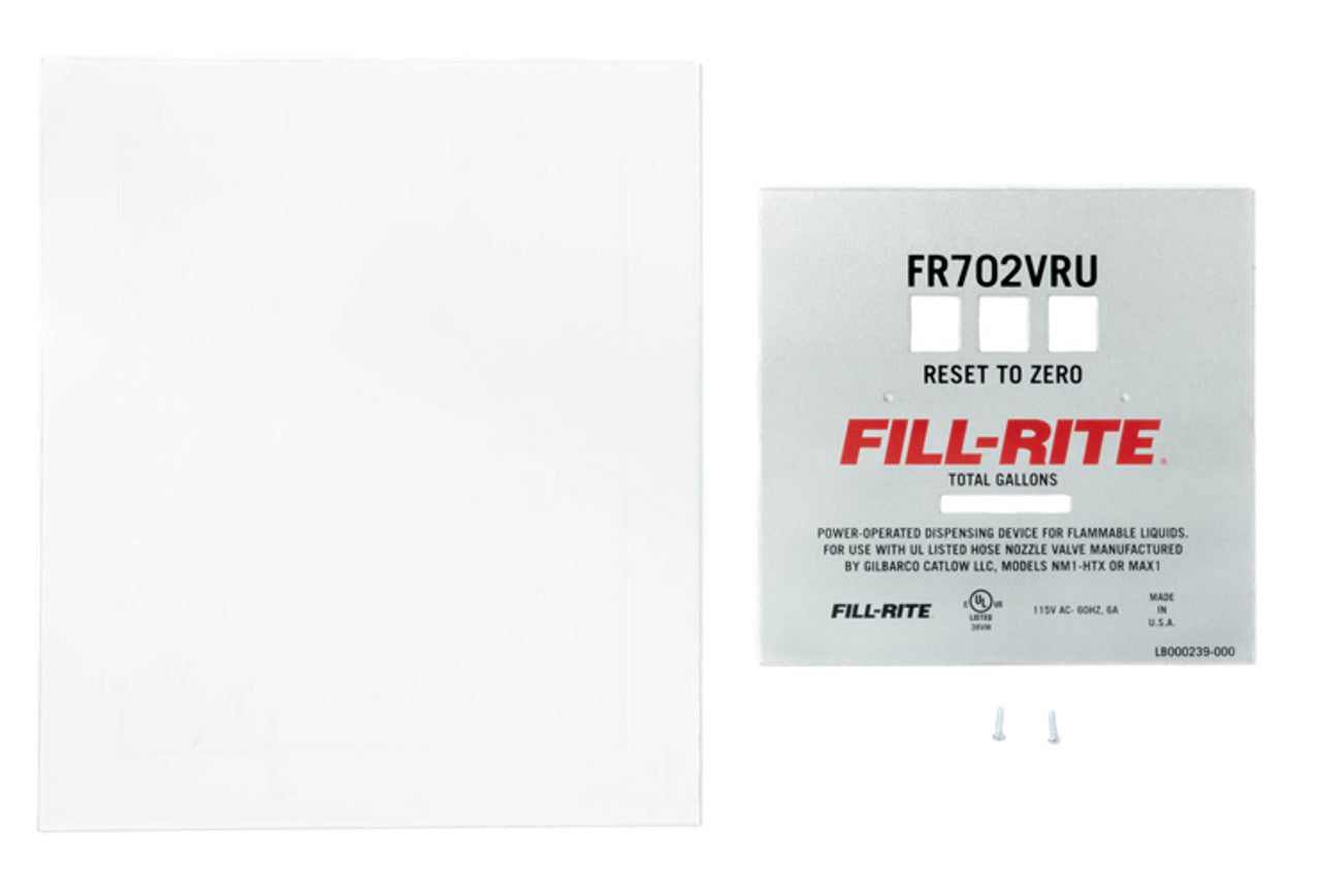 Fill-Rite KIT702VRUFP KIT, FR702VRU FACEPLATE - MPR Tools & Equipment