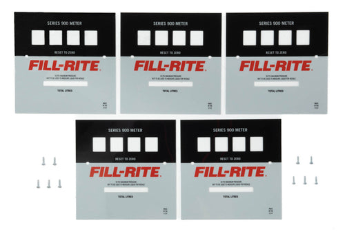 Fill-Rite KIT900LFPP BULK MF001197-001 FACE PLATE KIT (5) - MPR Tools & Equipment