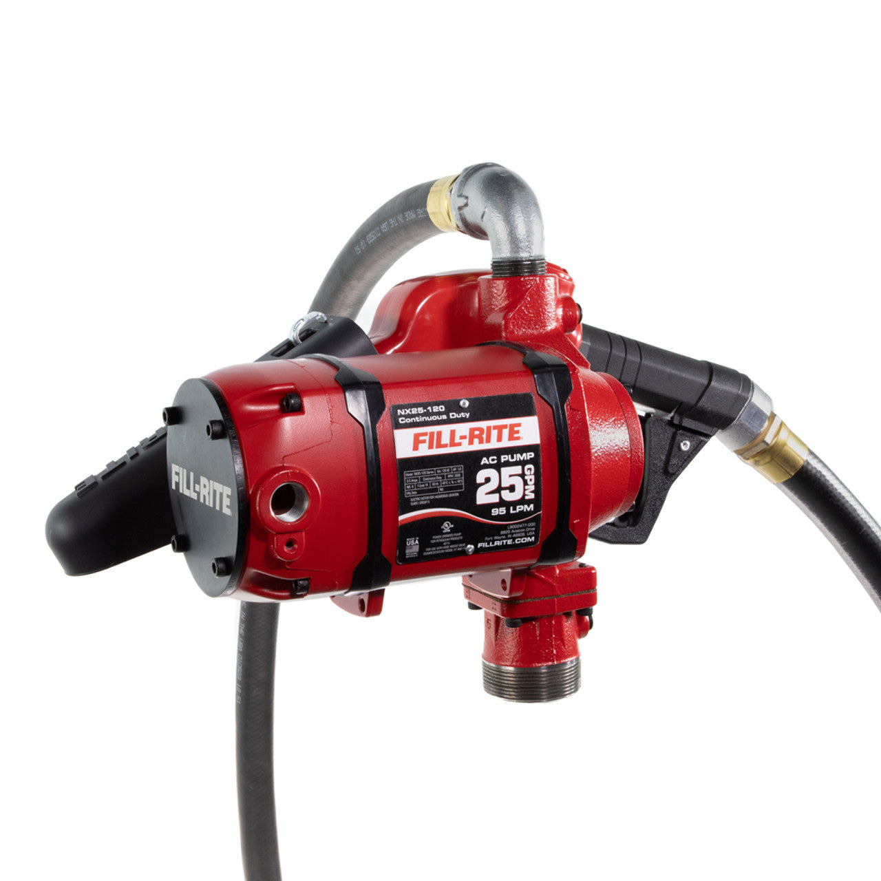 Fill-Rite NX25-120NB-AA 120V PUMP; NPT; BUNG; AUTO NOZZLE; HOSE - MPR Tools & Equipment