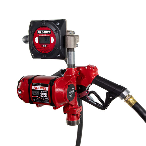 Fill-Rite NX25-120NB-AB 120V PUMP; NPT; BUNG; AUTO NZ;HOSE;900CD - MPR Tools & Equipment