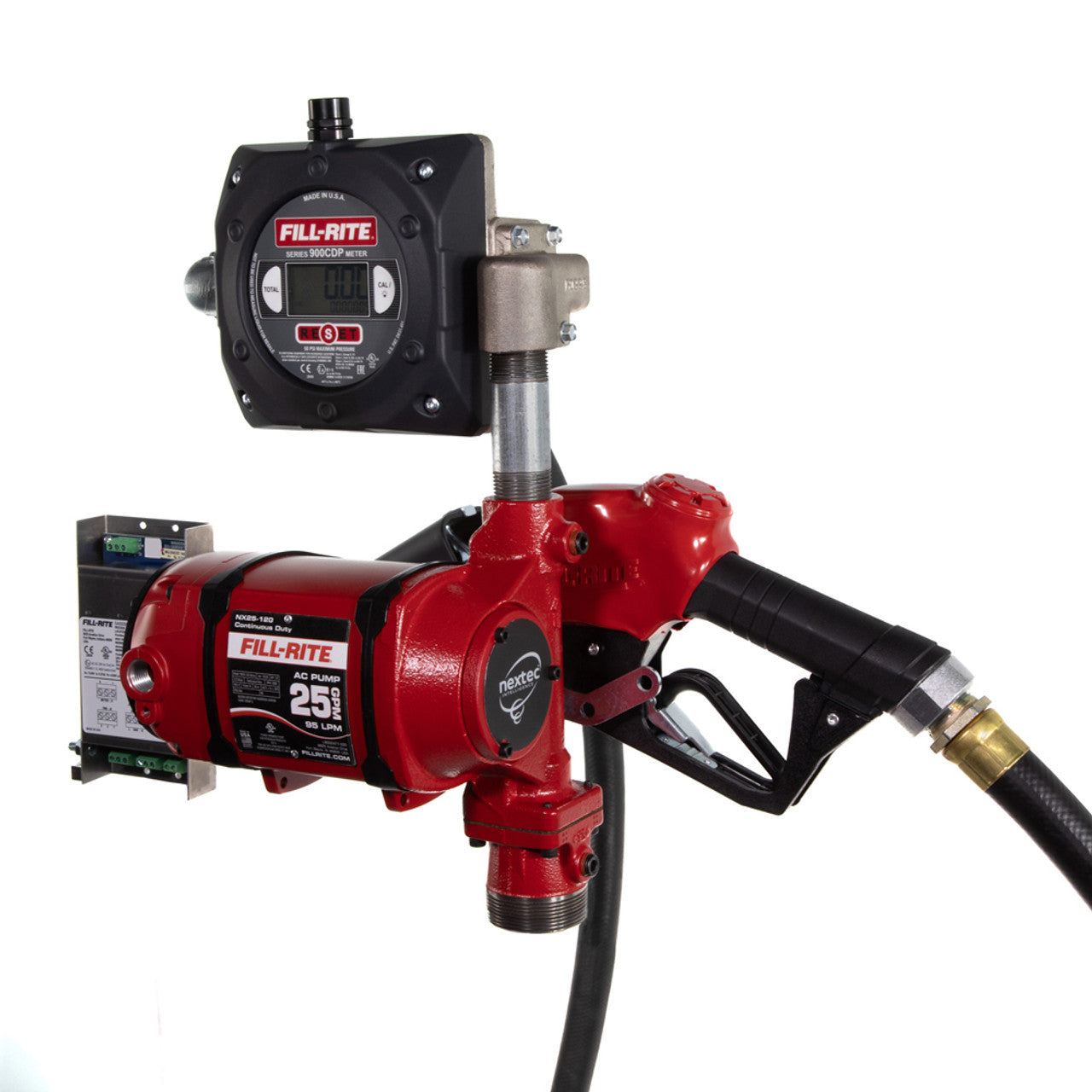 Fill-Rite NX25-120NB-AC 120V PUMP; NPT; BUNG;AUTO NZ;HOSE;900CDP - MPR Tools & Equipment