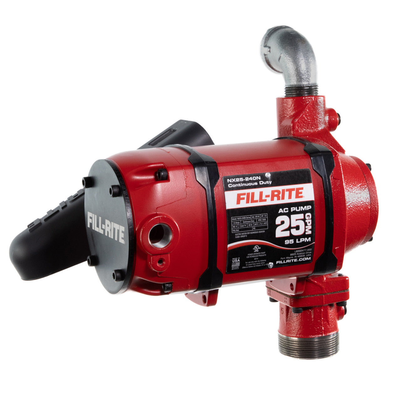 Fill-Rite NX25-240NB-PX 240V PUMP; NPT; BUNG - MPR Tools & Equipment