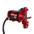 Fill-Rite NX25-DDCBB-PX Formerly known as NX3205E. 25 GPM, 12-24V DC Ultra High Flow Pump, BSPT Ports, 20' 10 Gauge 2 Wire Battery Cable, with clips and fuse installed. No Accessories. - MPR Tools & Equipment