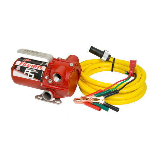 Fill-Rite RD812BN 8GPM (30LPM), 12V DC Pump, BSP Ports, 10' Quick-Connect Power Cable - MPR Tools & Equipment