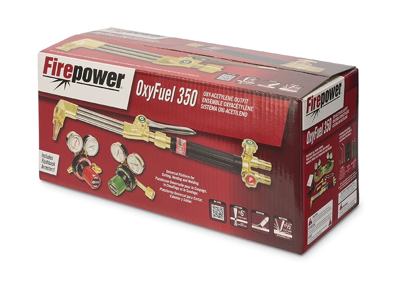 Firepower - FIR-0384-2682 - OxyFuel 350 Heavy Duty Cutting & Welding Outfit - MPR Tools & Equipment