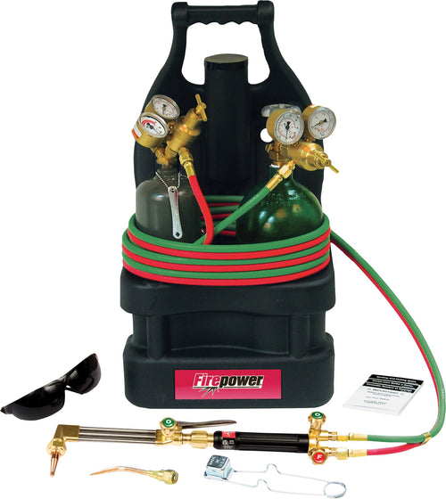 Firepower - Oxyfuel 250 Standard Duty Cutting & Welding Outfit with Empty Tanks (FIR-0384-0977) - MPR Tools & Equipment