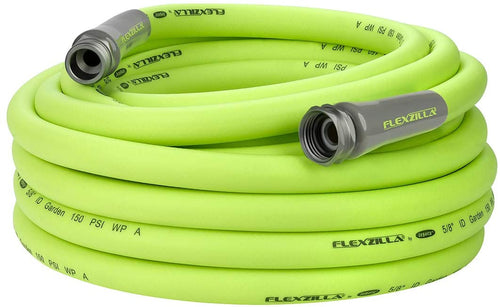 Flexzilla Garden Hose. 5/8" X 50'. Heavy Duty. Lightweight. Drinking Water Safe-HFZG550YW - MPR Tools & Equipment