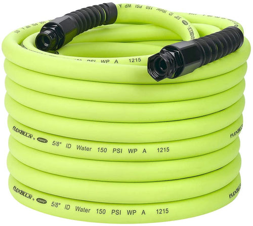 Flexzilla Pro Water Hose with Reusable Fittings. 5/8 in. x 100 ft. Heavy Duty. Lightweight. Drinking Water Safe - HFZWP5100 - MPR Tools & Equipment