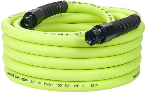 Flexzilla Pro Water Hose with Reusable Fittings. 5/8 in. x 50 ft. Heavy Duty. Lightweight. Drinking Water Safe - HFZWP550 - MPR Tools & Equipment