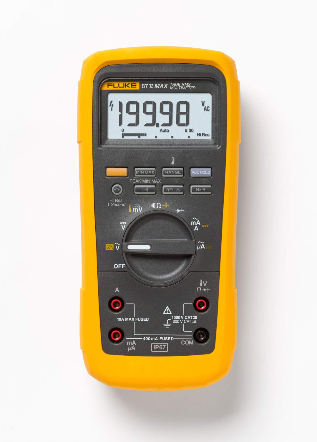 Fluke 87V MAX True-rms Digital Multimeter - MPR Tools & Equipment