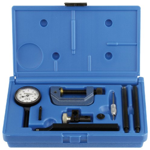 Fowler 52-570-000 Economy Universal Test Indicator Set, 0.200" Maximum Measuring Range, 0.001" Graduation Interval, 1.5" Diameter - MPR Tools & Equipment