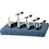 Fowler High Precision 72-229-220-0 Micrometer Set 0-100mm, 4 outside micrometers with blue carrying case