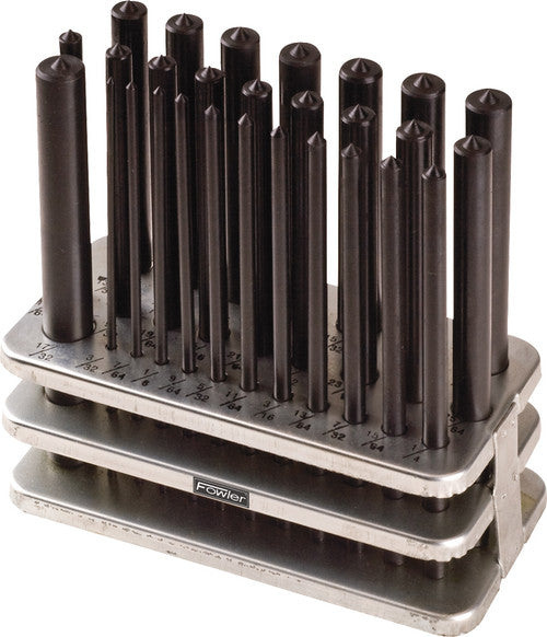 Fowler High Precision 72-482-028-0 28 PIECE TRANSFER PUNCH SET - MPR Tools & Equipment