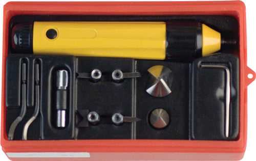 Fowler High Precision 72-483-888-0 PG98 - UNIVERSAL DEBURRING, CLEANING & COUNTERSINK SET - MPR Tools & Equipment