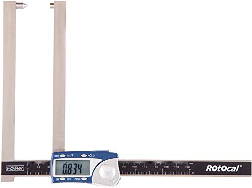 Fowler High Precision 74-150-002 Rotocal Electronic Rotor Gage with 6" Extended Jaw Depth - MPR Tools & Equipment