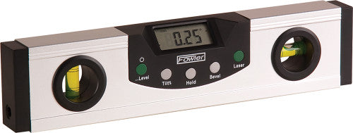 Fowler High Precision 74-440-600-0 PG310 - 9" ELECTRONIC LEVEL WITH LASER - MPR Tools & Equipment