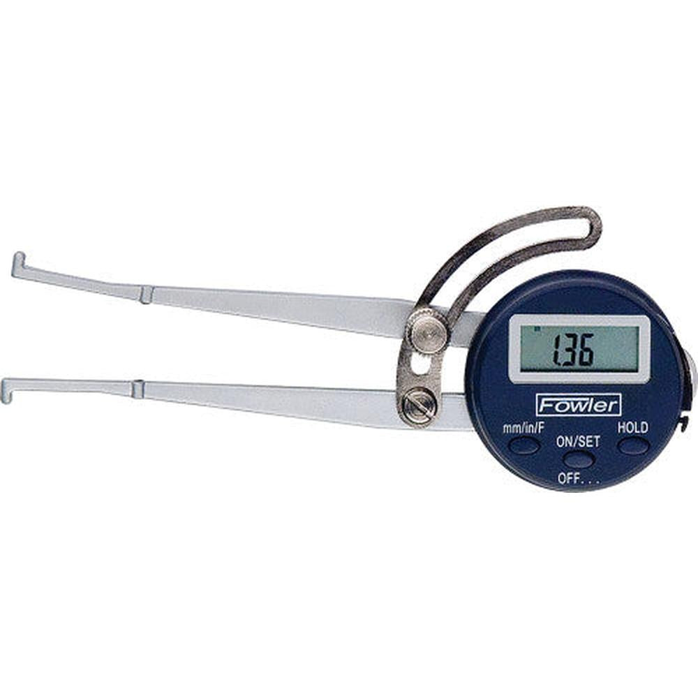Fowler High Precision 74-554-730-0 6" Inside Digital Caliper with large LCD display and spring-loaded arms
