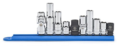 GEARWRENCH 10 Pc. 1/4" & 3/8" Drive 6 Pt. Single Size Socket Set, 10mm - 80319 - MPR Tools & Equipment