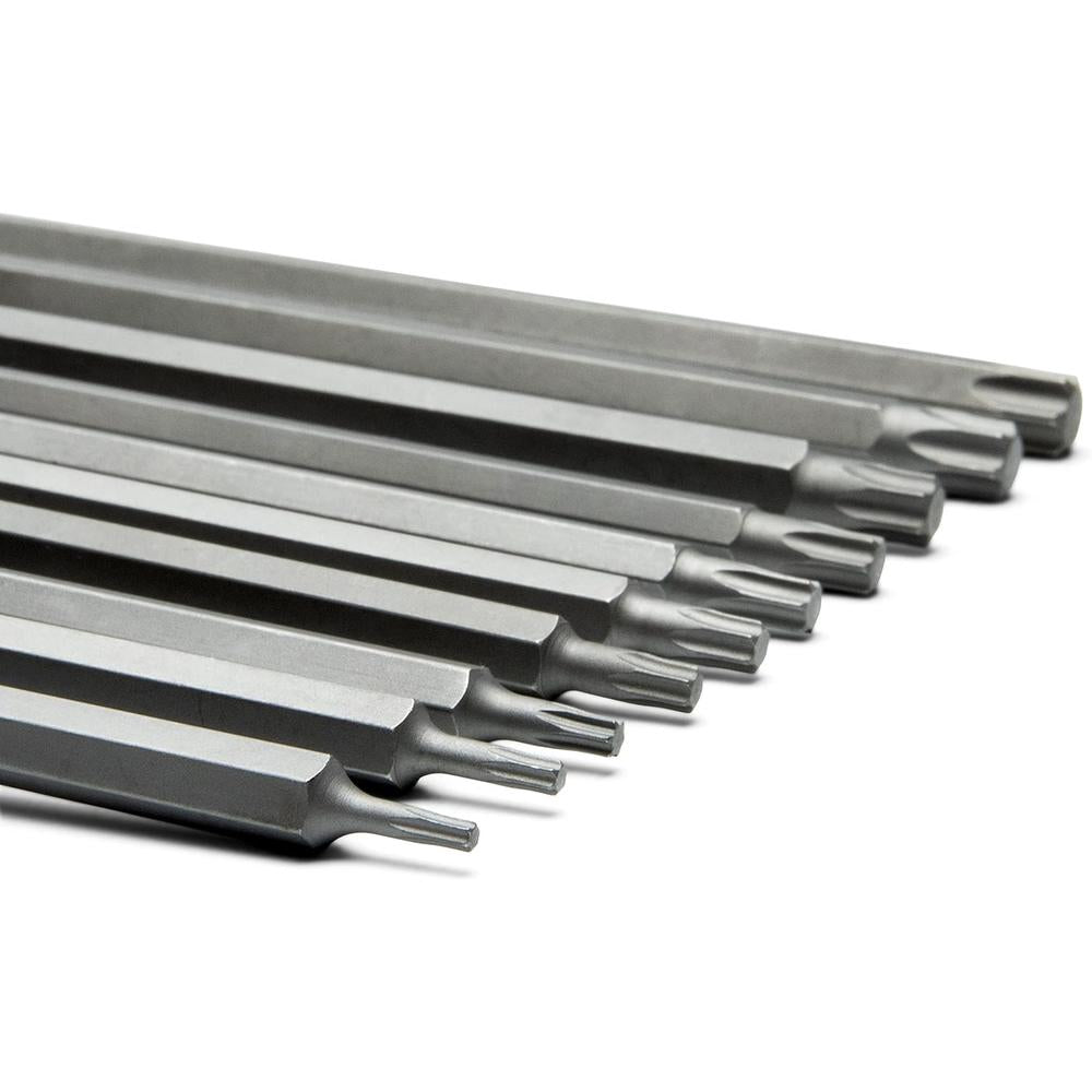 GEARWRENCH 10 Pc. 1/4" & 3/8" Drive Long Torx Bit Socket Set - 80588