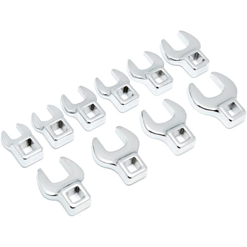 GEARWRENCH 10 Pc. 3/8" Drive Crowfoot Metric Wrench Set - 81909