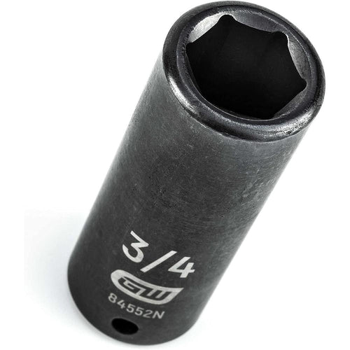 GEARWRENCH 1/2" Drive Deep Impact SAE Socket 3/4", 6 Point- 84552N