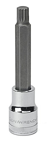 GEARWRENCH 1/2" Drive Extra Long Triple Square Bit Socket, 12mm - 80666 - MPR Tools & Equipment