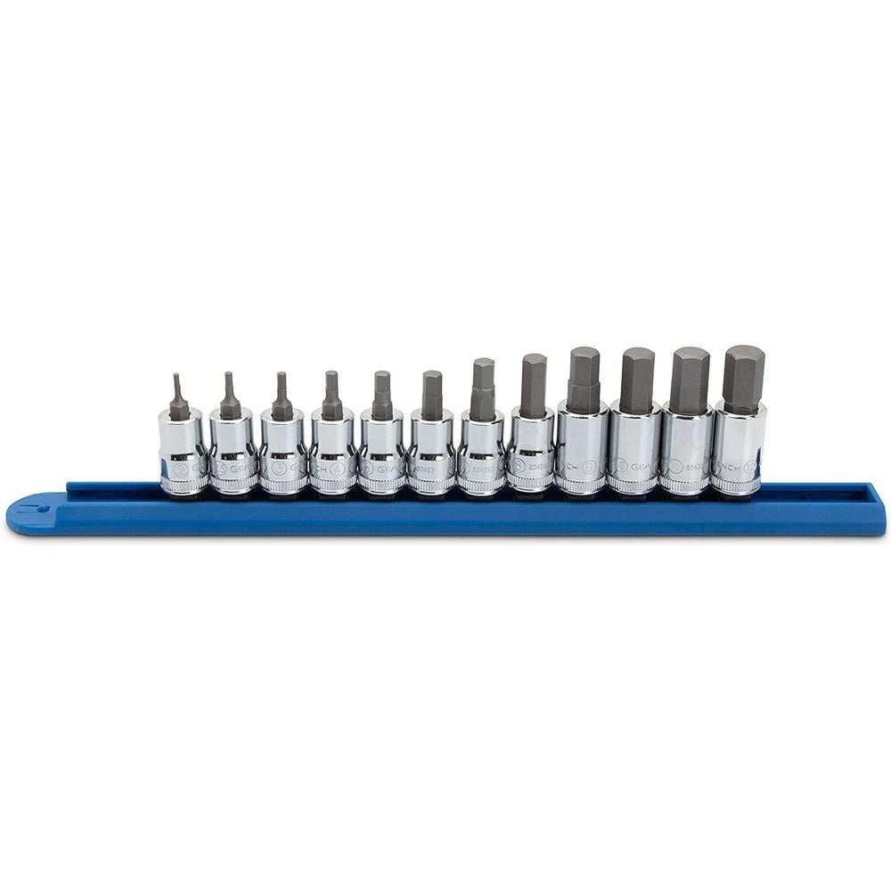 GEARWRENCH 12 Pc. 3/8" Drive Hex Bit SAE Socket Set - 80581
