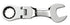 GEARWRENCH 12 Pt. Stubby Flex Head Ratcheting Combination Wrench, 19mm - 9560 - MPR Tools & Equipment