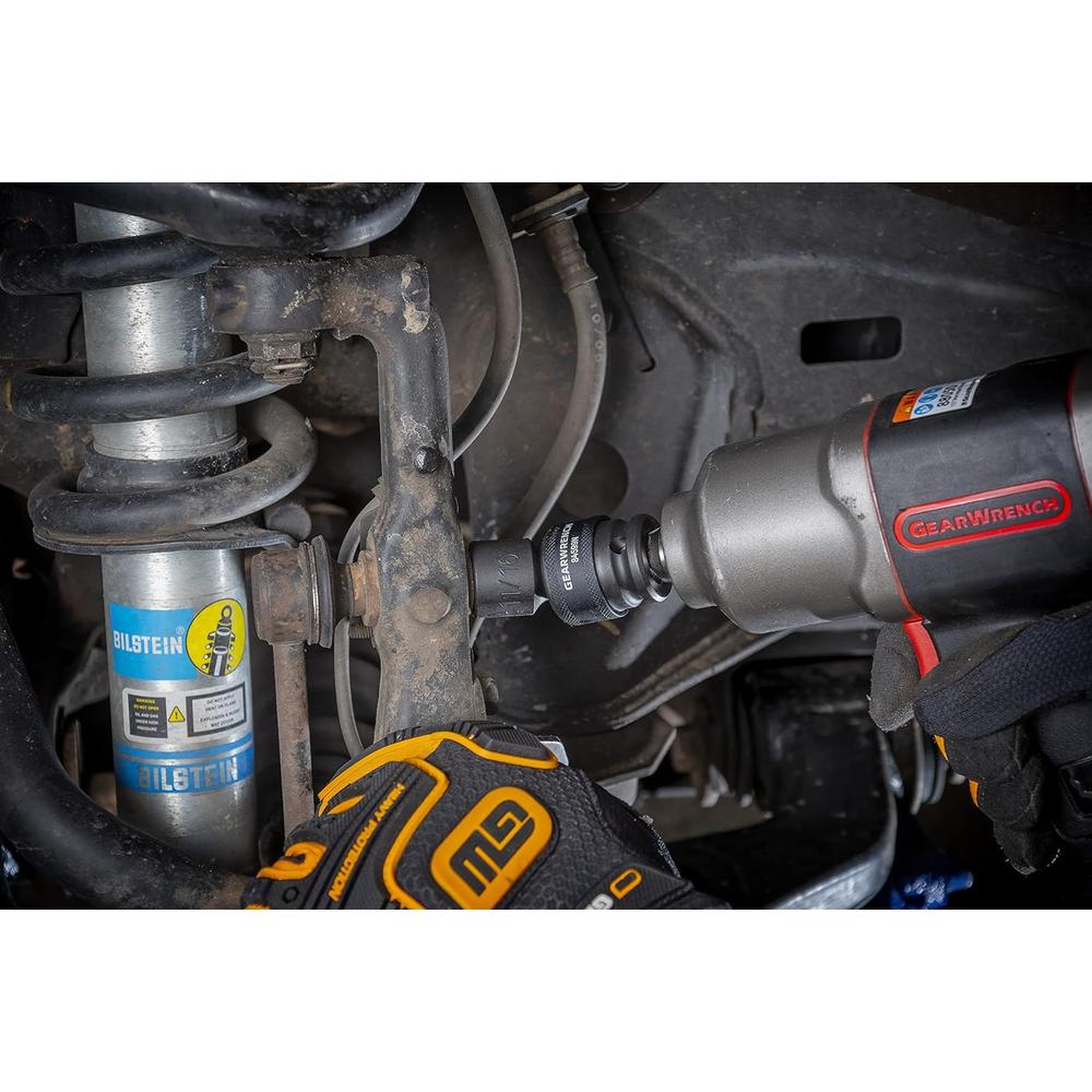 GEARWRENCH 13 Pc. 1/2" Drive 6 Point Standard Universal Impact SAE Socket Set - 84938N