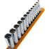 GEARWRENCH 13 Pc. 1/4" Drive 12 Point Deep Metric Socket Set - 80308