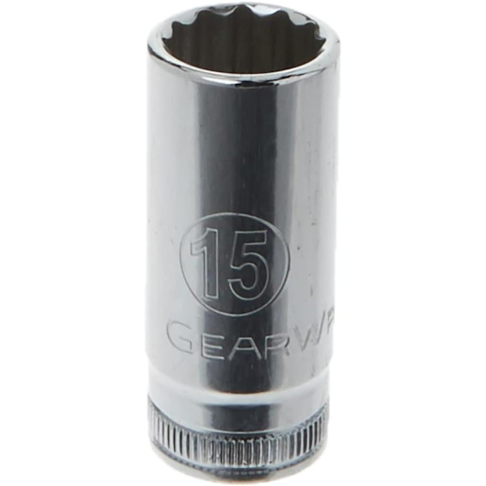 GEARWRENCH 13 Pc. 1/4" Drive 12 Point Deep Metric Socket Set - 80308