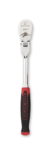 GEARWRENCH 1/4" Drive 120XP Dual Material Flex Head Teardrop Ratchet 8" - 81009P - MPR Tools & Equipment