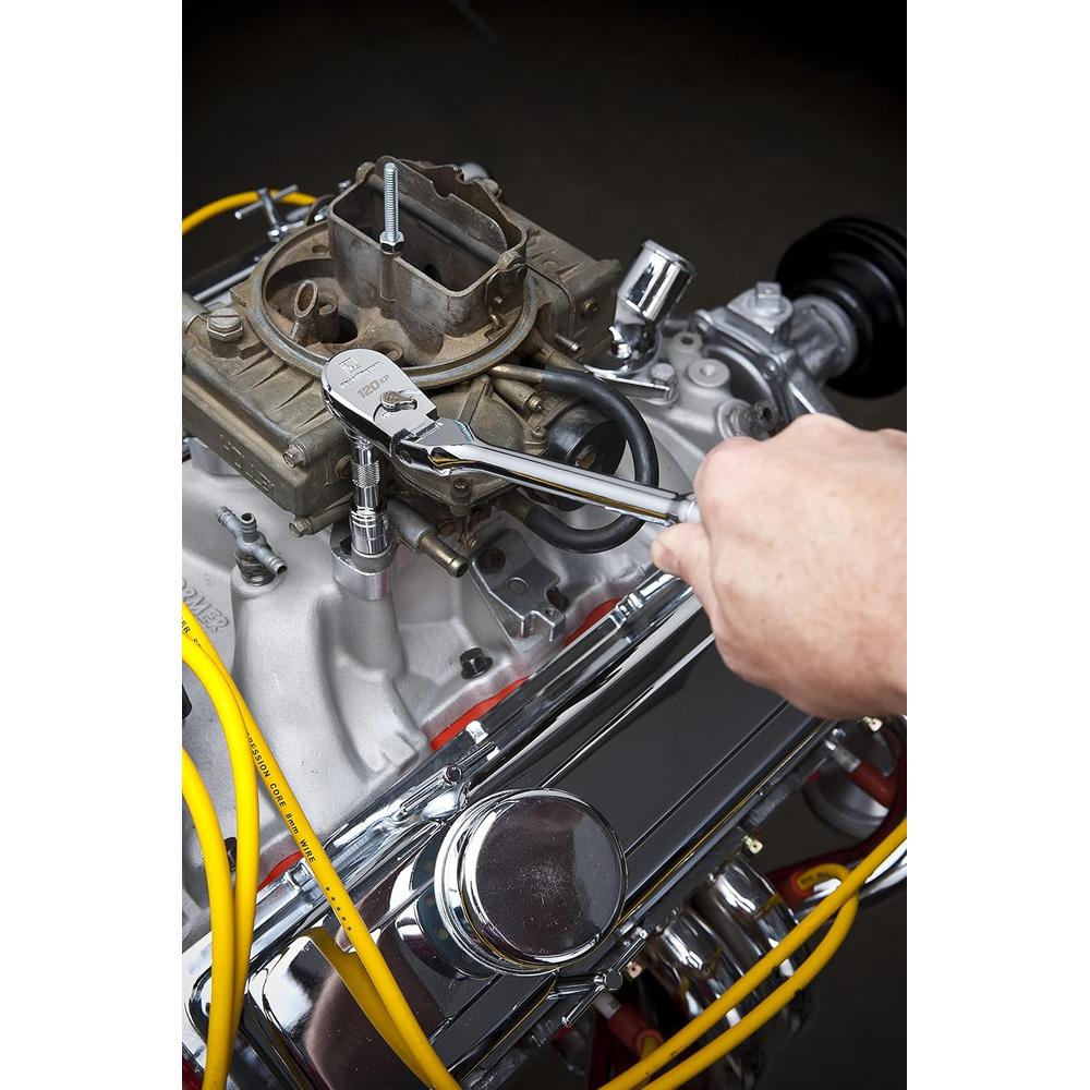 GEARWRENCH 1/4" Drive 120XP Flex Head Teardrop Ratchet 6-3/4 - 81012P