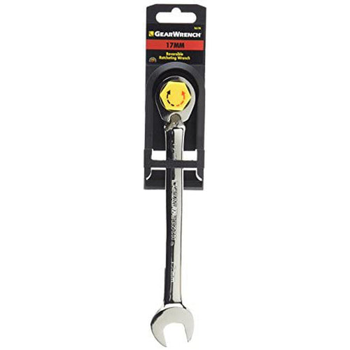 GEARWRENCH 17mm 12 Point Reversible Ratcheting Combination Wrench - 9617N - MPR Tools & Equipment