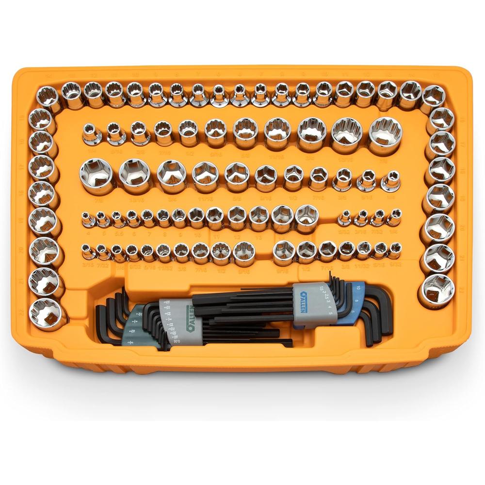 GEARWRENCH 239 Pc. Mechanics Tool Set in 3 Drawer Storage Box - 80942