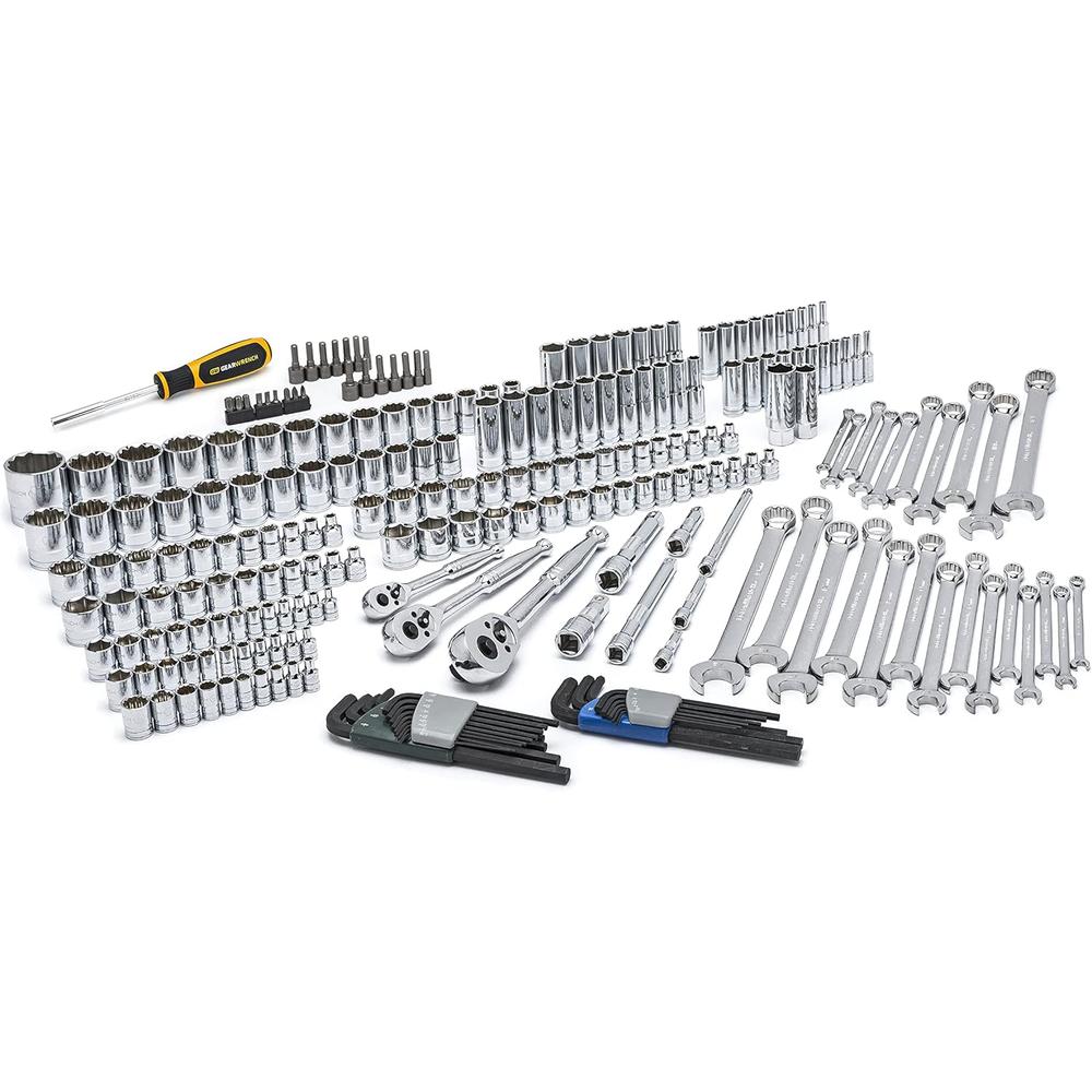 GEARWRENCH 239 Pc. Mechanics Tool Set in 3 Drawer Storage Box - 80942