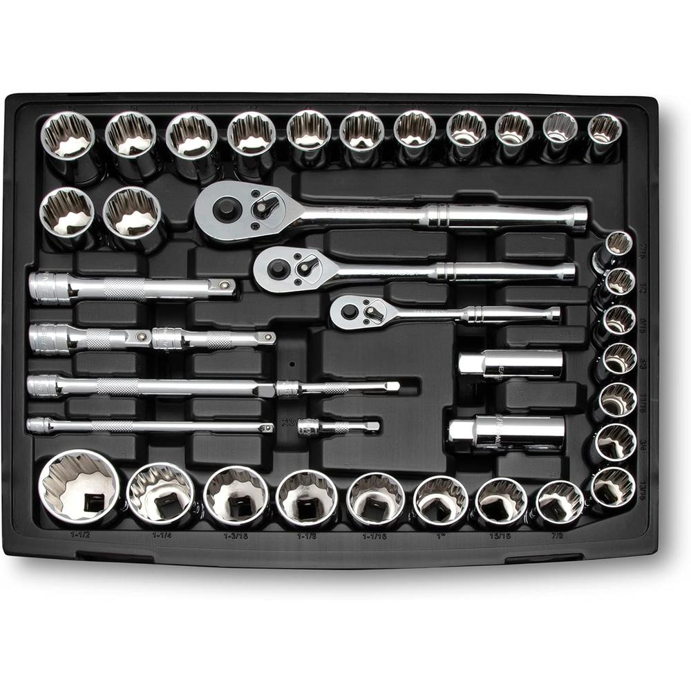GEARWRENCH 239 Pc. Mechanics Tool Set in 3 Drawer Storage Box - 80942