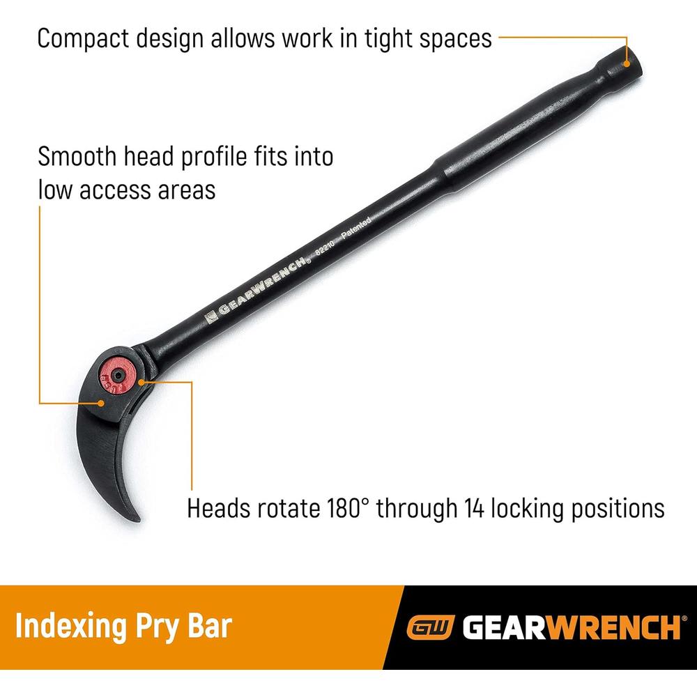 GEARWRENCH 24 Indexing Pry Bar - 82224