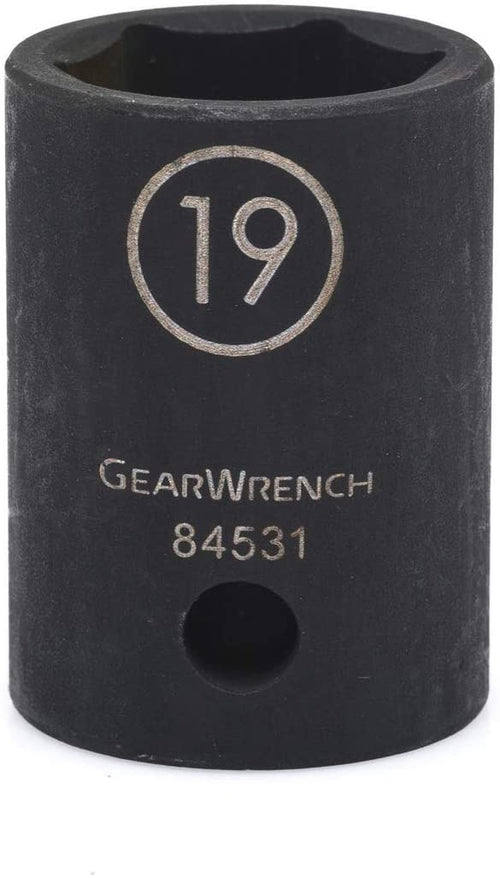 GEARWRENCH 25 Pc. 1/2" Drive 6 Point Standard Impact Metric Socket Set - 84933N - MPR Tools & Equipment