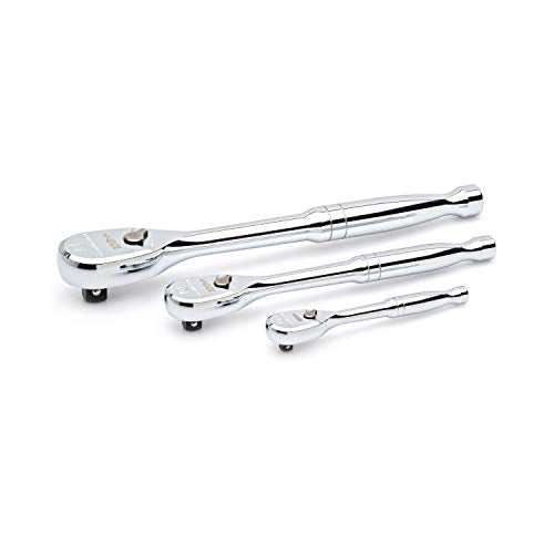 GEARWRENCH 3 Pc. 1/4 Inch, 3/8 Inch & 1/2 Inch Drive 120XP Teardrop Ratchet Set - 81206P - MPR Tools & Equipment