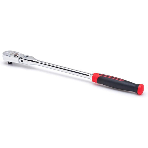 GEARWRENCH 3/8" 120XP Flex Head Teardrop Ratchet with Dual Material Handle, 13-1/2" - 81210P