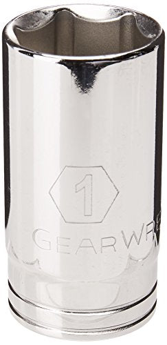 GEARWRENCH 3/8" Drive 6 Pt. Deep Socket 1", SAE - 80593 - MPR Tools & Equipment