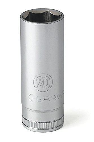 GEARWRENCH 3/8" Drive 6 Pt. Deep Socket, 20mm - 80406 - MPR Tools & Equipment