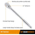 GEARWRENCH 3/8" Drive Long Handle Teardrop Ratchet 11", 84 Tooth - 81264