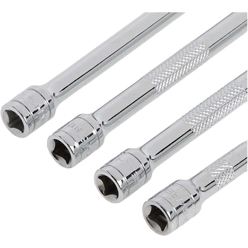 GEARWRENCH 4 Pc. 1/4" Drive Wobble Extension Set Includes 2", 4", 6" & 14" - 81004D